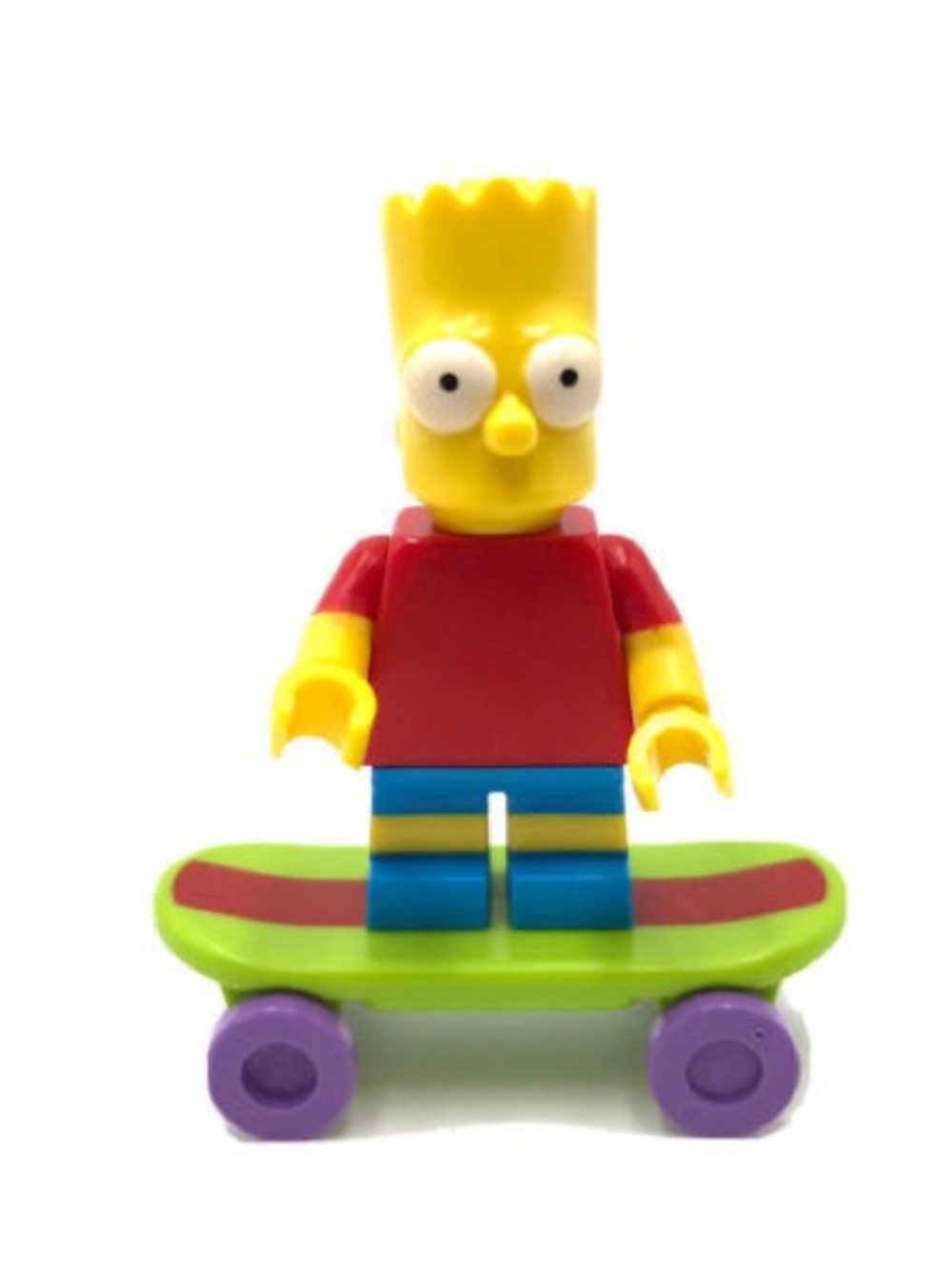 Bart Simpson Lego Minifigure (With Accessories)